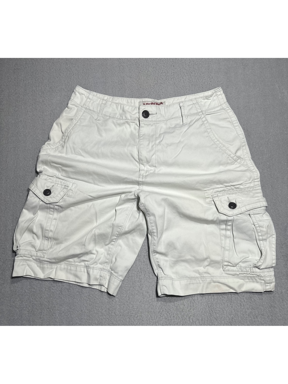 vintage 90s Arizona white colorway cargo pants tagged size 36